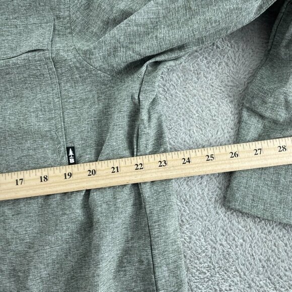 Bass Outdoor Mens XL Flannel Shirt Deep Depths Green Button-Up Long Sleeve 6051 - Picture 8 of 10